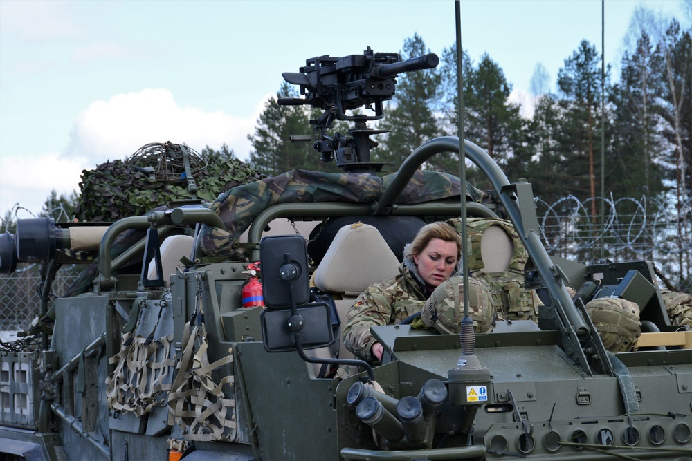 2nd Cavalry Regiment Battle Group arrived in Orzysz Poland