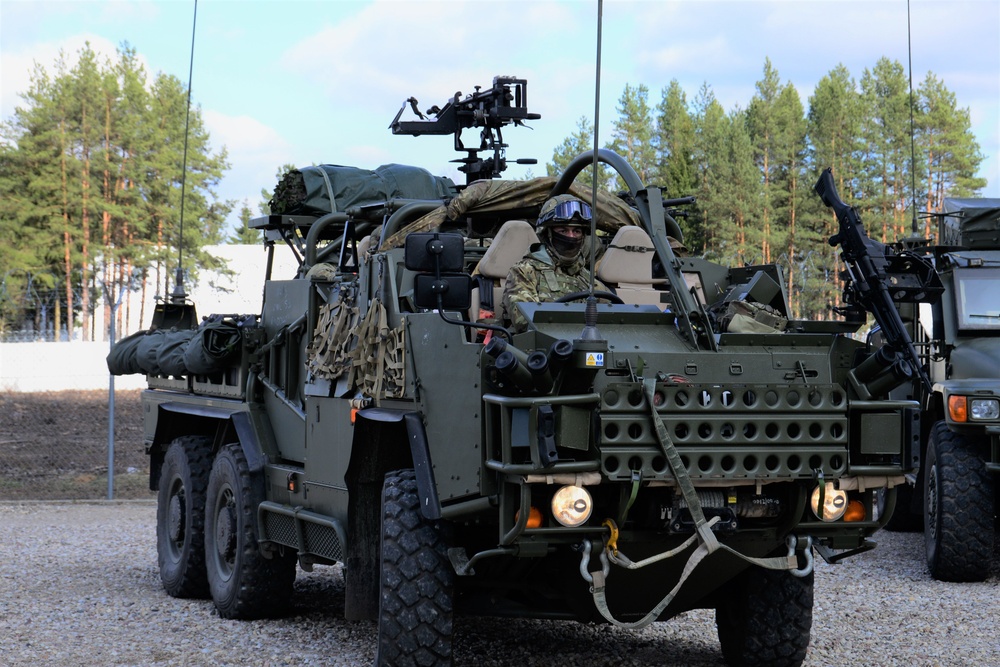 2nd Cavalry Regiment Battle Group arrived in Orzysz Poland