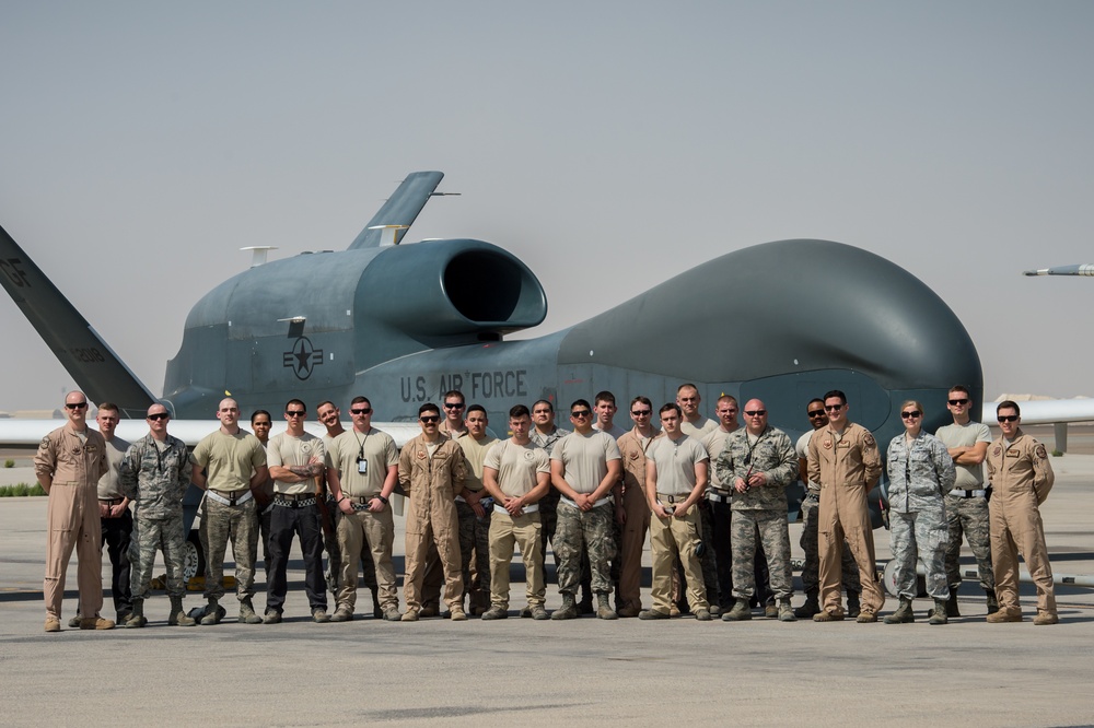 1000 and counting: deployed maintainers fight ISIS with Global Hawk consistency