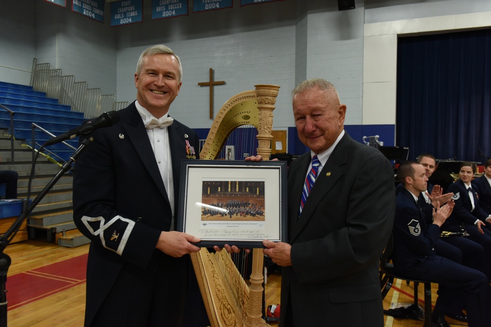 Premier Air Force Band Plays in Charlotte
