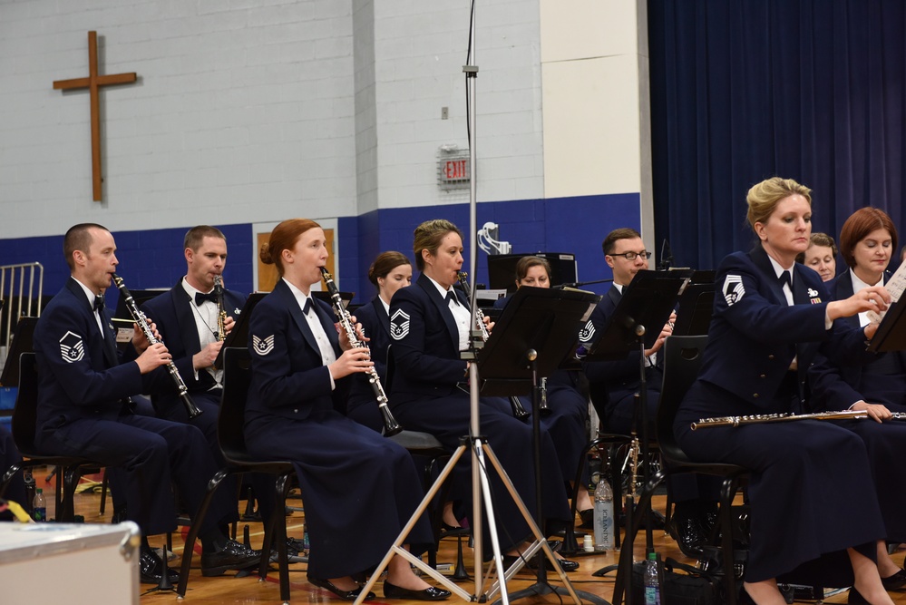 Premier Air Force Band Plays in Charlotte