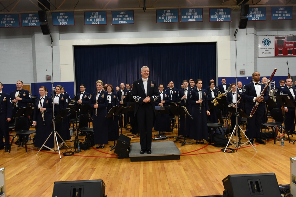 Premier Air Force Band Plays in Charlotte