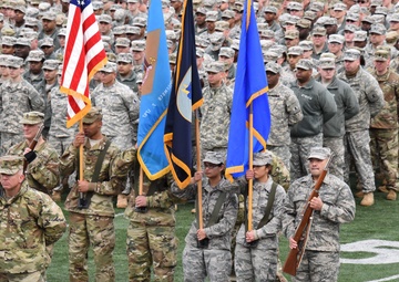 Governor's Review of the Delaware National Guard Troops
