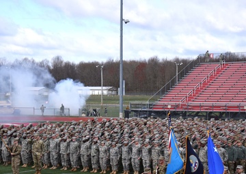 Governor's Review of the Delaware National Guard Troops