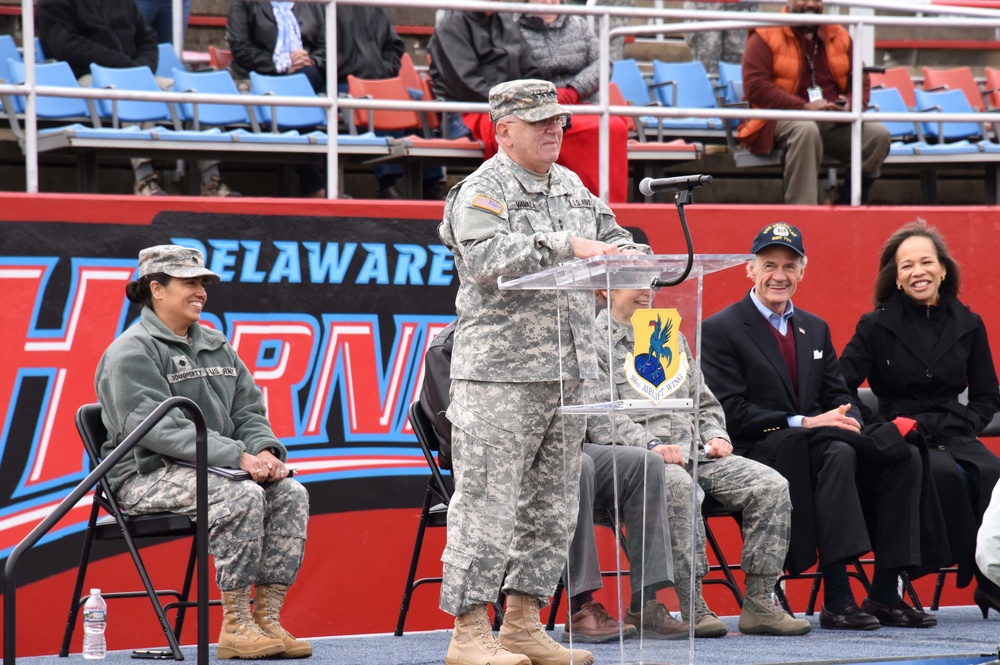 Governor's Review of the Delaware National Guard Troops