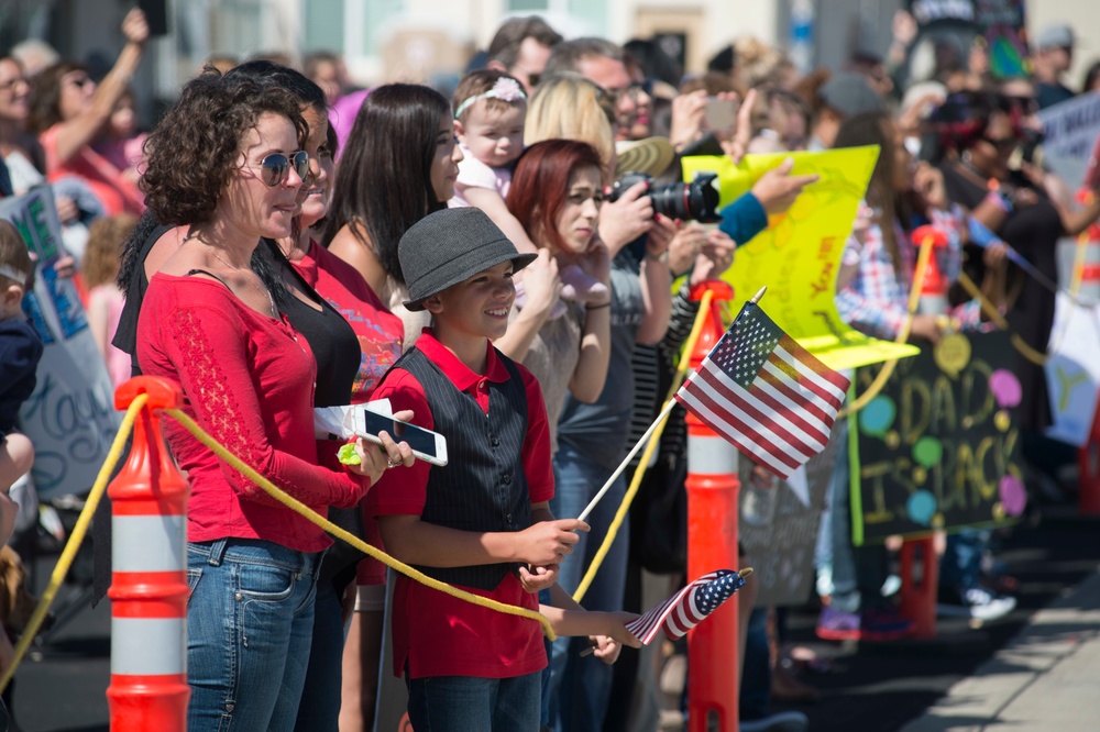 NMCB 5 Returns from Deployment