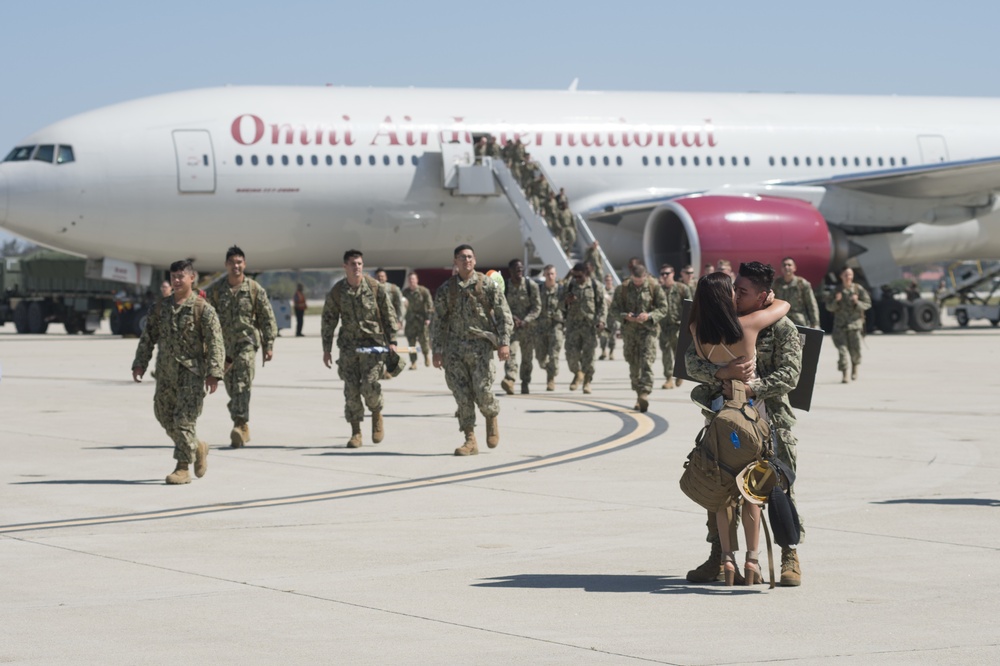 NMCB 5 Returns from Deployment