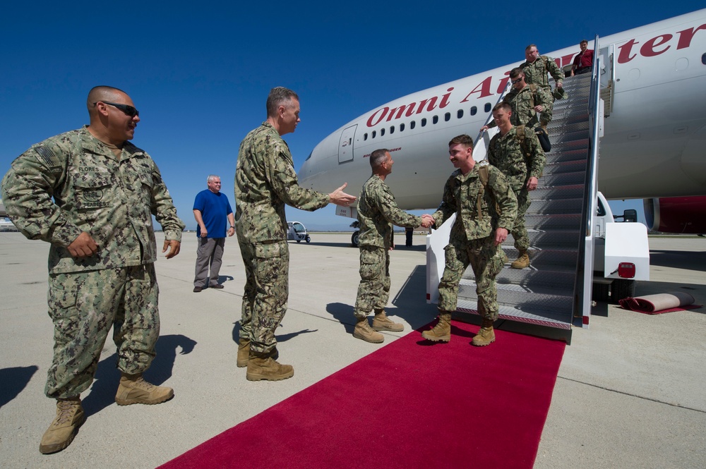 NMCB 5 Returns from Deployment