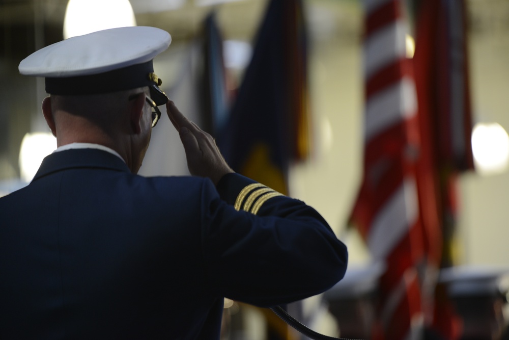 Coast Guard Cutter Munro commissioning ceremony
