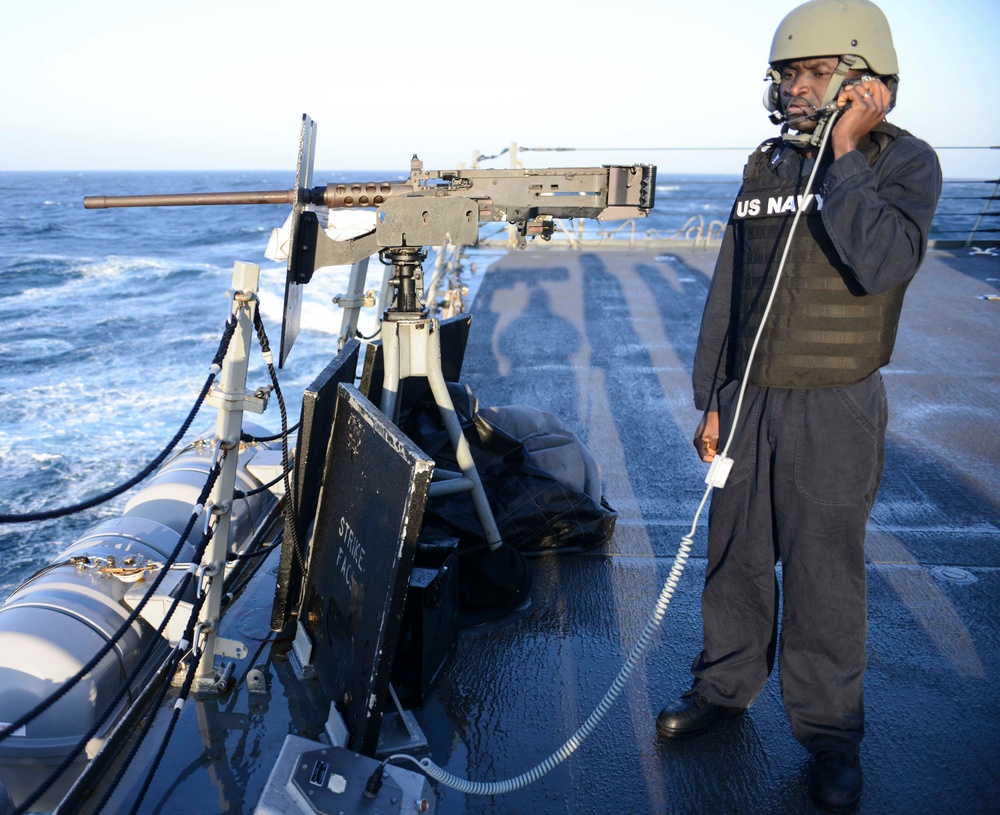 USS Kidd (DDG 100) Conducts Live-Fire Exercise During COMPTUEX