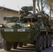 2nd Cavalry Regiment arrived in Orzysz, Poland, on March 30, 2017
