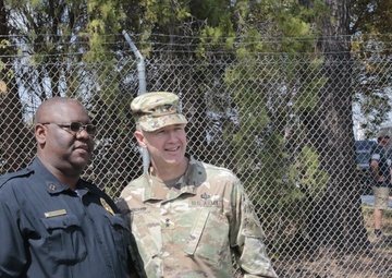 General Greets Captain
