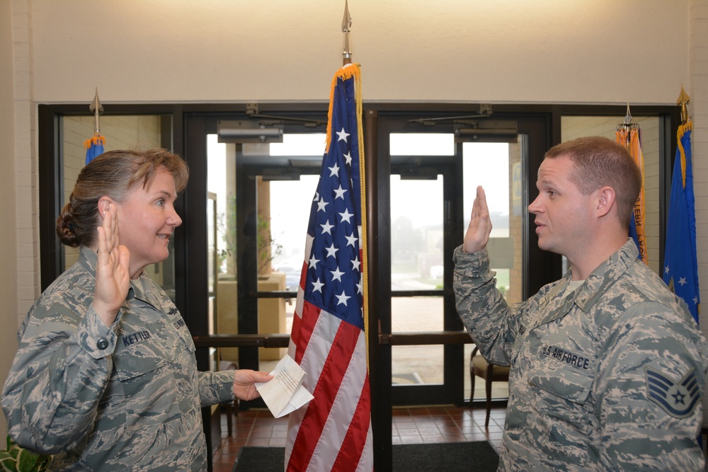 Member joins wing inspection team