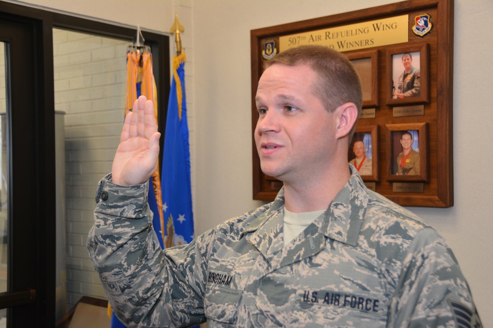 Member joins wing inspection team