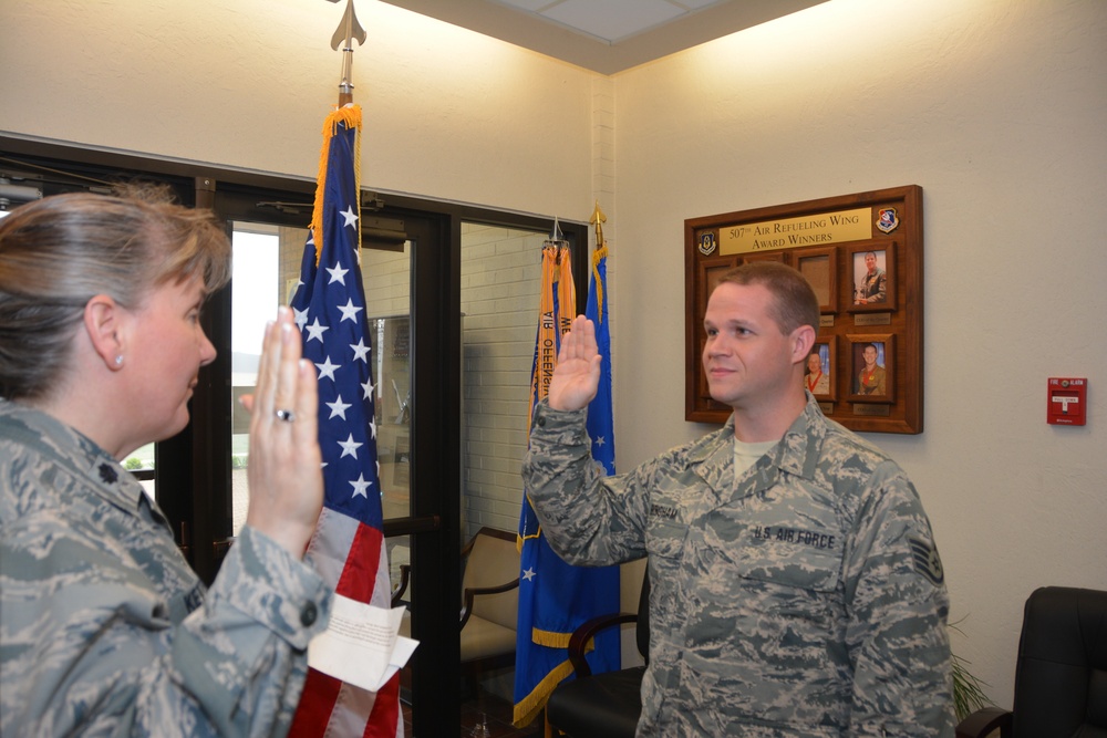 Member joins wing inspection team