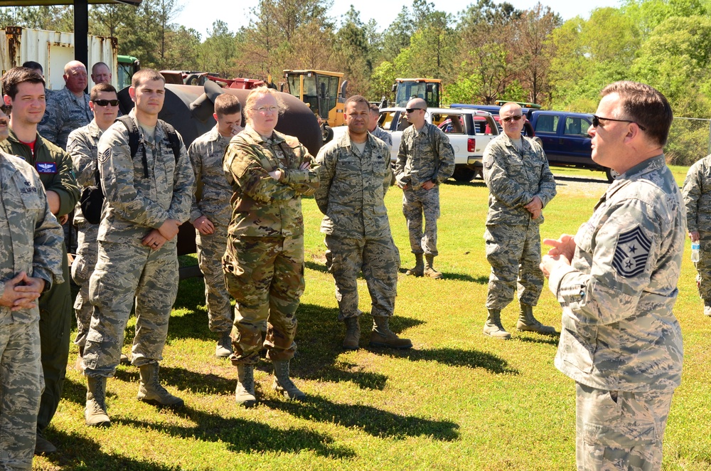 Mississippi Air National Guardsmen Conduct Junior NCO Orientation