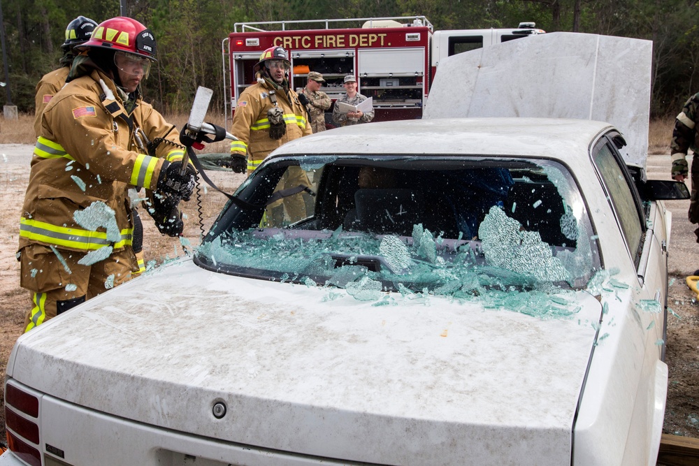 514th firefighters train at CRTC