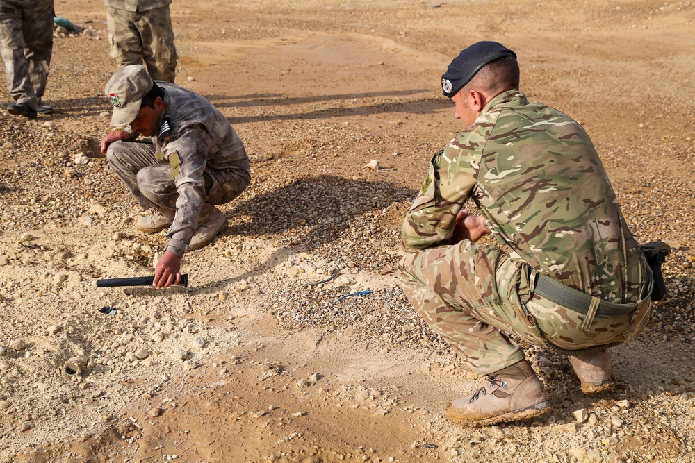 ISF counter-IED training