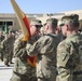 Outgoing 17th Sustainment Brigade command team passes the colors
