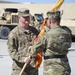 Passing the colors with the 17th Sustainment Brigade