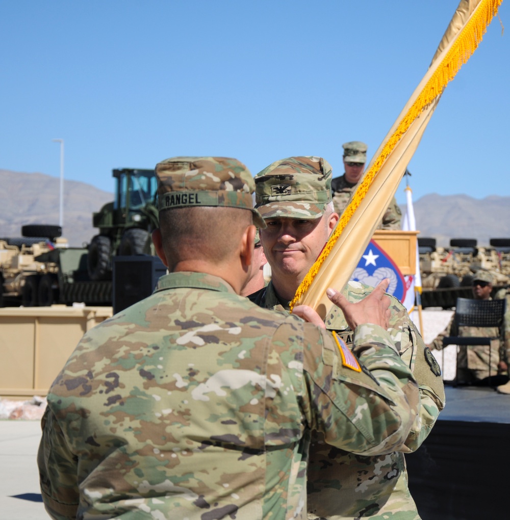 Incoming 17SB commander takes command