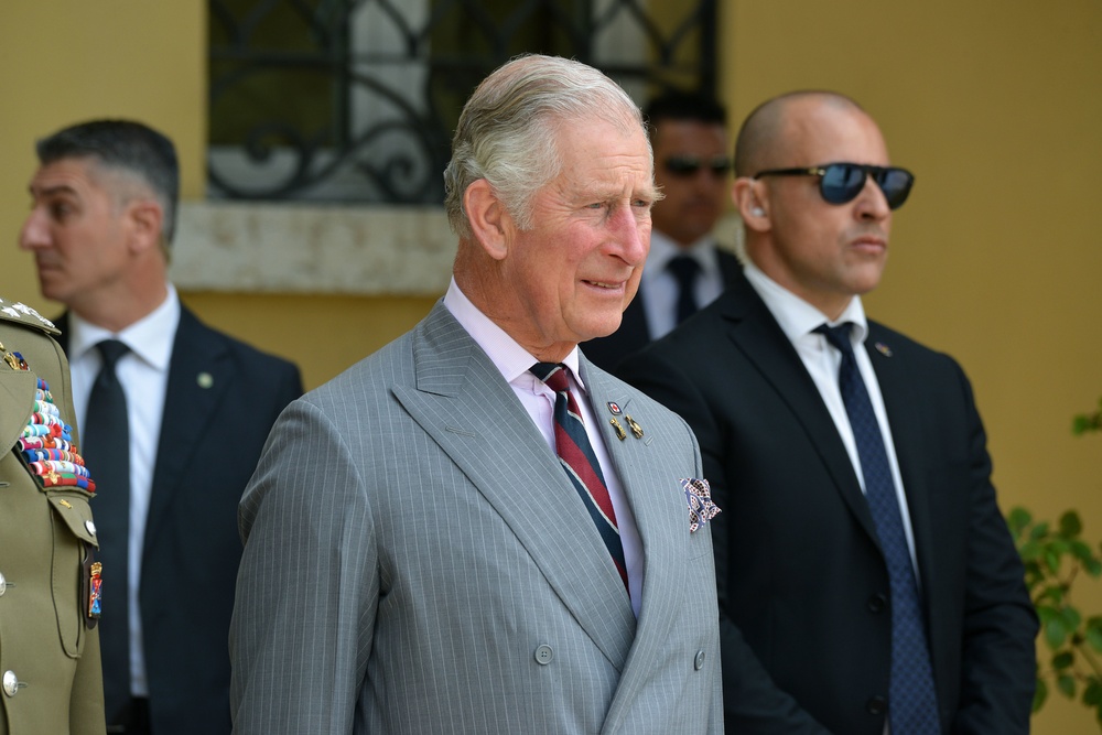 His Royal Highness Prince Charles, Prince of Wales visits at Center of Excellence for Stability Police Units (CoESPU) Vicenza, Italy
