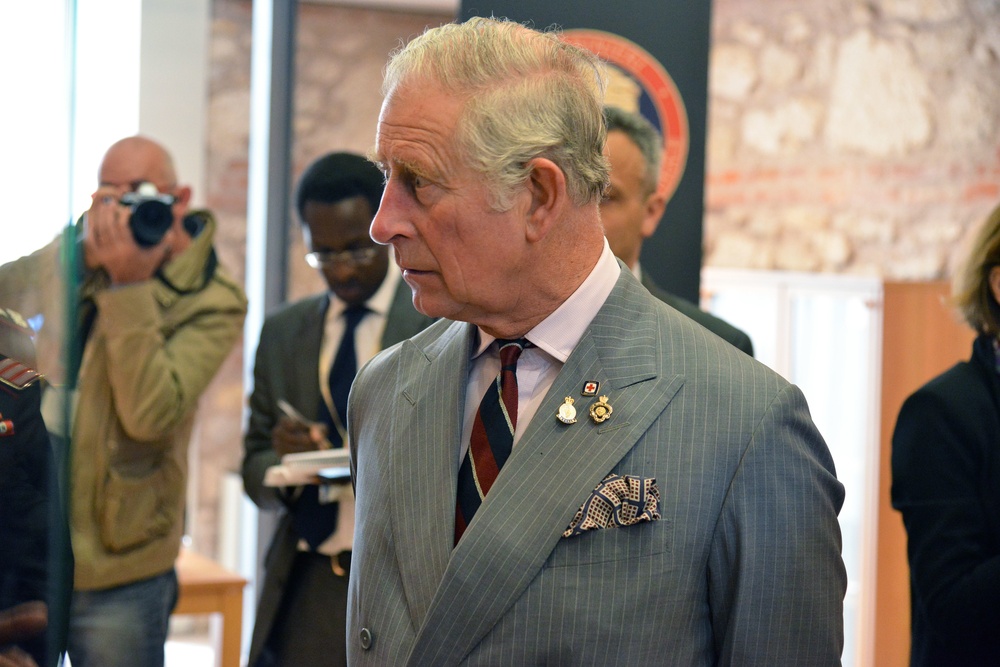 His Royal Highness Prince Charles, Prince of Wales visits at Center of Excellence for Stability Police Units (CoESPU) Vicenza, Italy