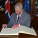 His Royal Highness Prince Charles, Prince of Wales visits at Center of Excellence for Stability Police Units (CoESPU) Vicenza, Italy