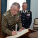 The Royal Highness Prince Charles, Prince of Wales visits at Center of Excellence for Stability Police Units (CoESPU) Vicenza, Italy