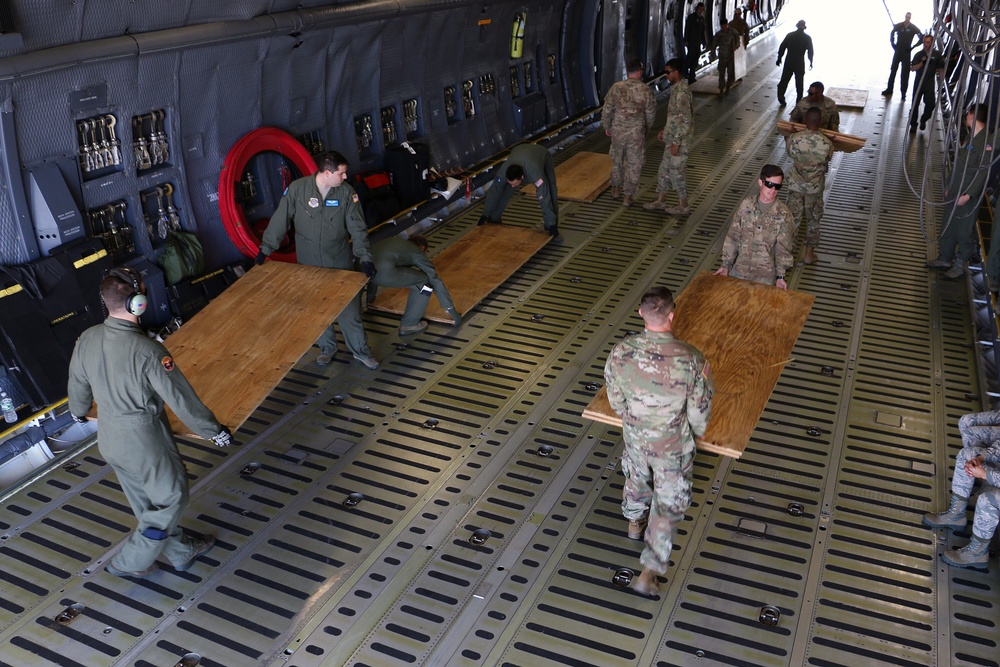 Soldiers, airmen refine air load plan for IRC