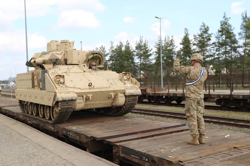 TAC setup marks arrival of 3/4 ABCT to Germany