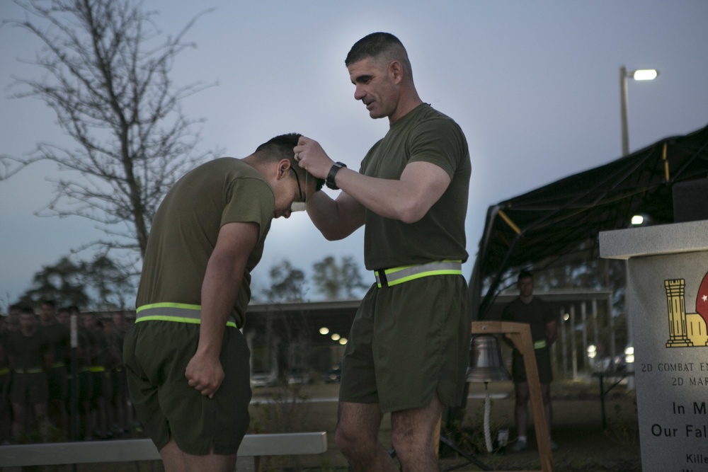 2nd Combat Engineer Battalion 50 Mile Memorial Run