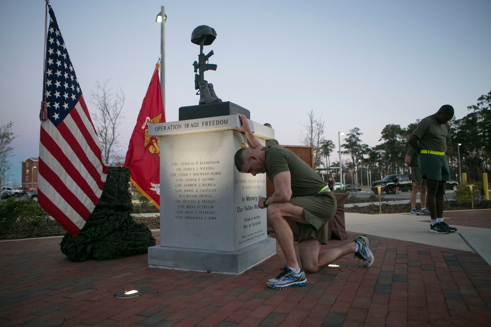 2nd Combat Engineer Battalion 50 Mile Memorial Run