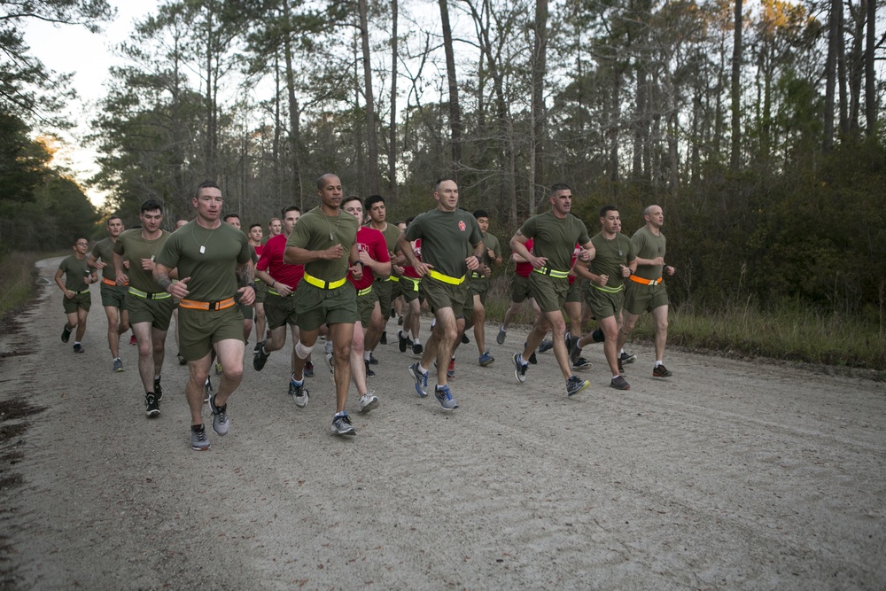 2nd Combat Engineer Battalion 50 Mile Memorial Run