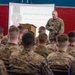 CMC Speaks to Marines at Camp Fuji