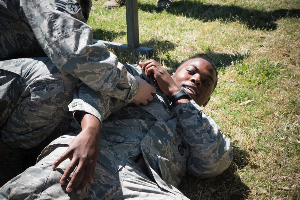 403rd SFS practices self aid, buddy care