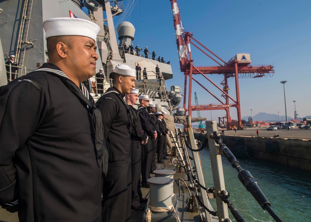 USS Barry Conducts Routine Patrol