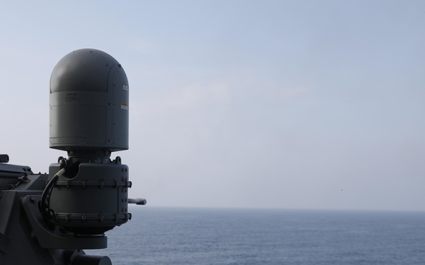 MK 38 25mm gun shoot