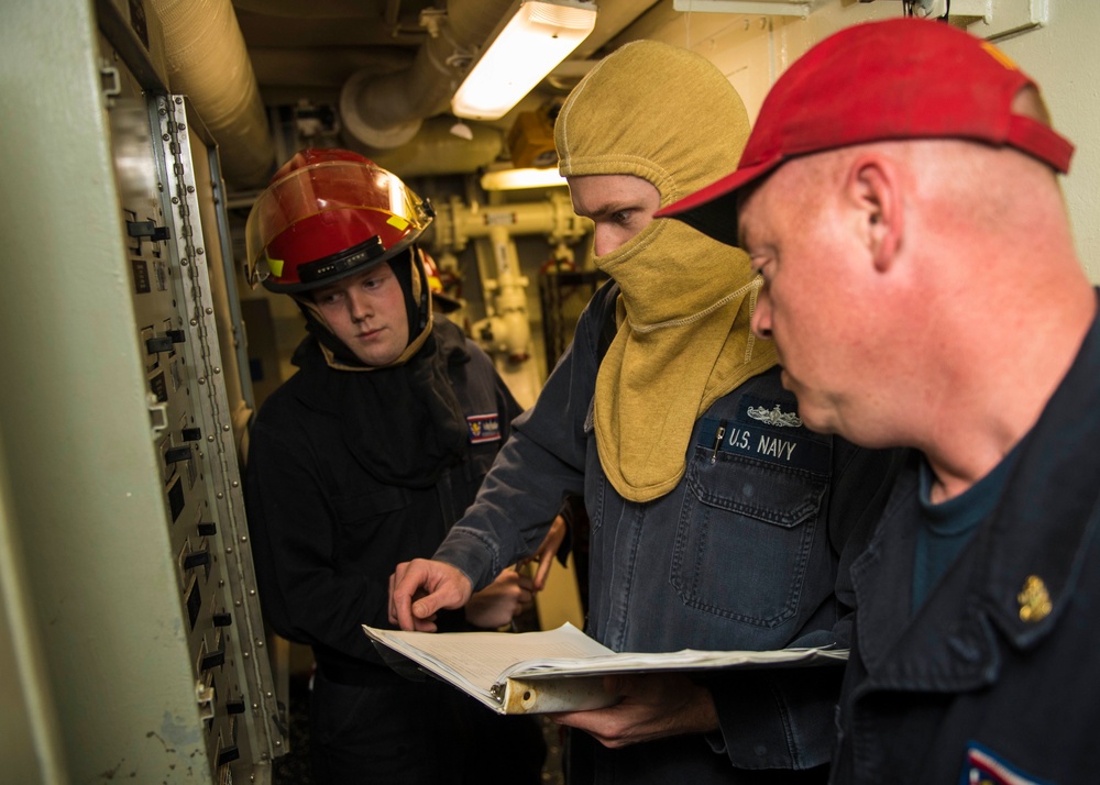 USS Barry SHAREM Exercise