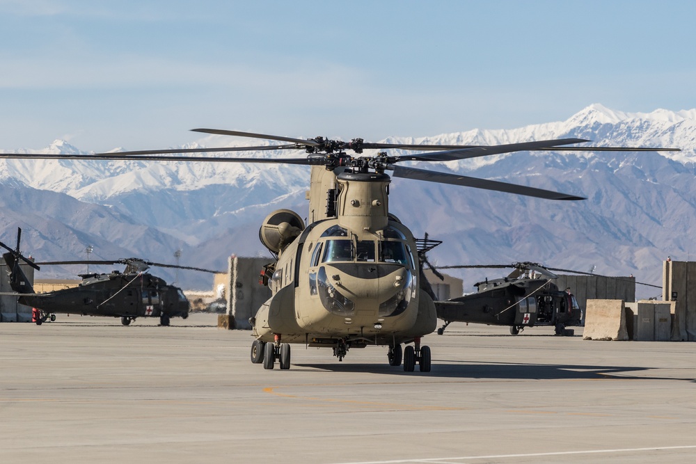 Task Force Flying Dragon Takes Flight at Bagram Airfield
