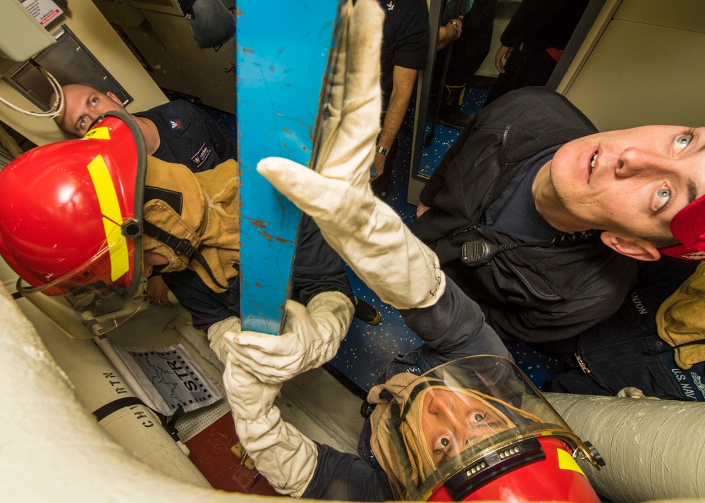 USS Barry SHAREM Exercise