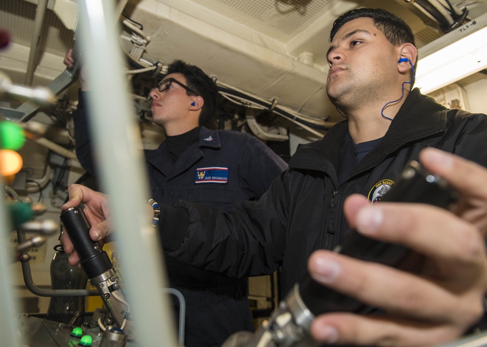 USS Barry SHAREM Exercise