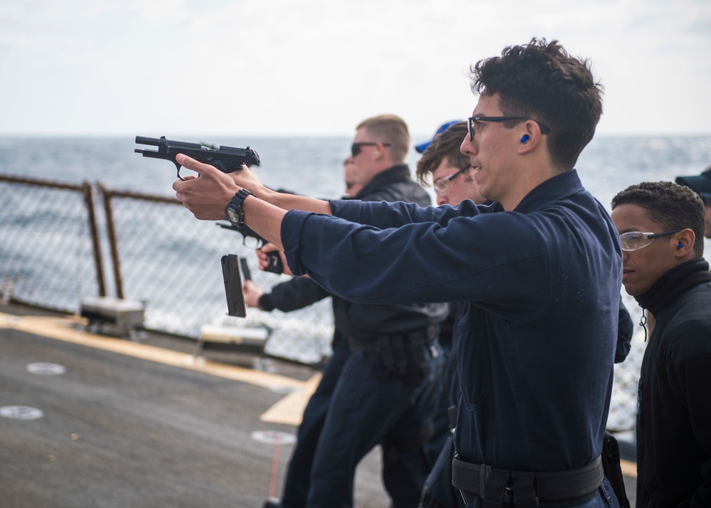 USS Barry Conducts Routine Patrol