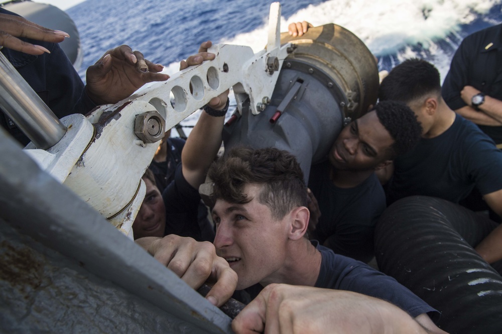 USS Barry Conducts Routine Patrol