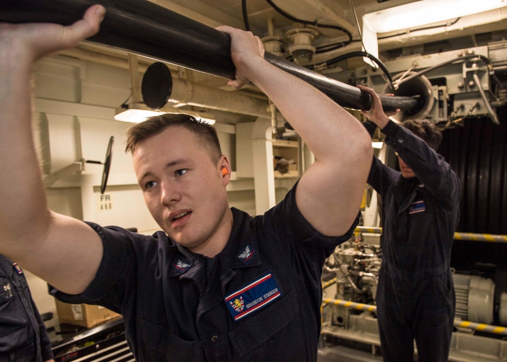 USS Barry SHAREM Exercise