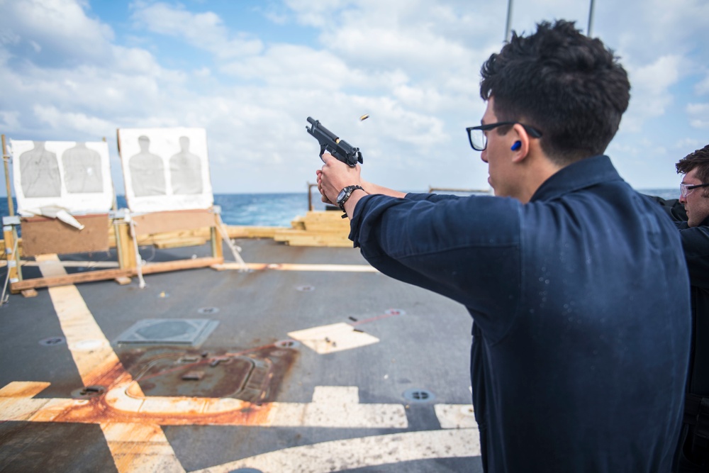 USS Barry Conducts Routine Patrol