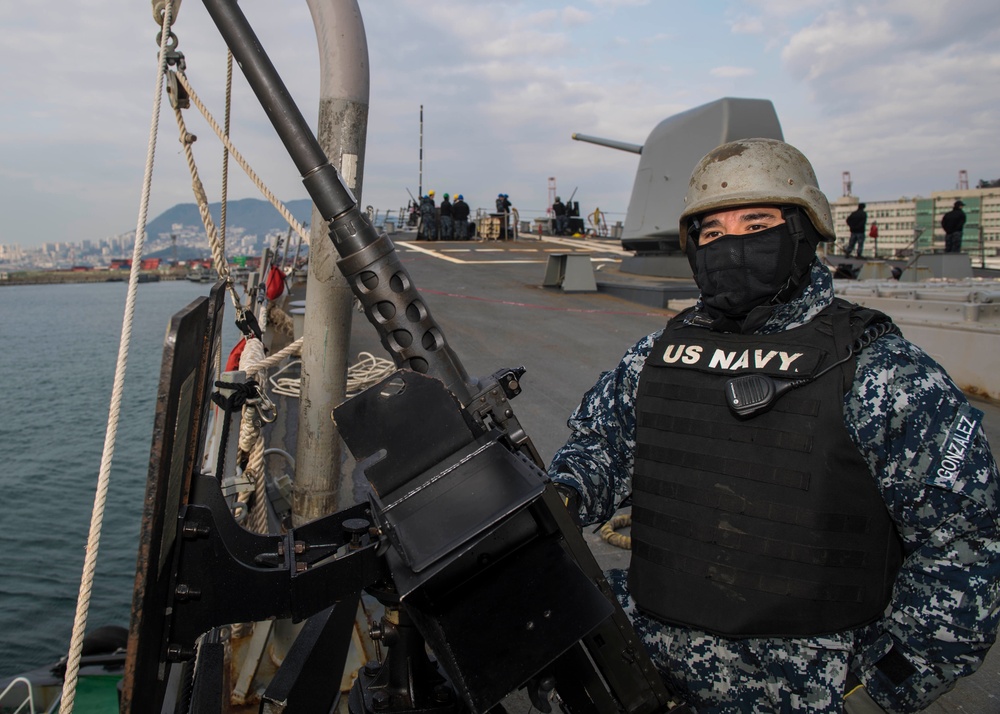 USS Barry Conducts Routine Patrol