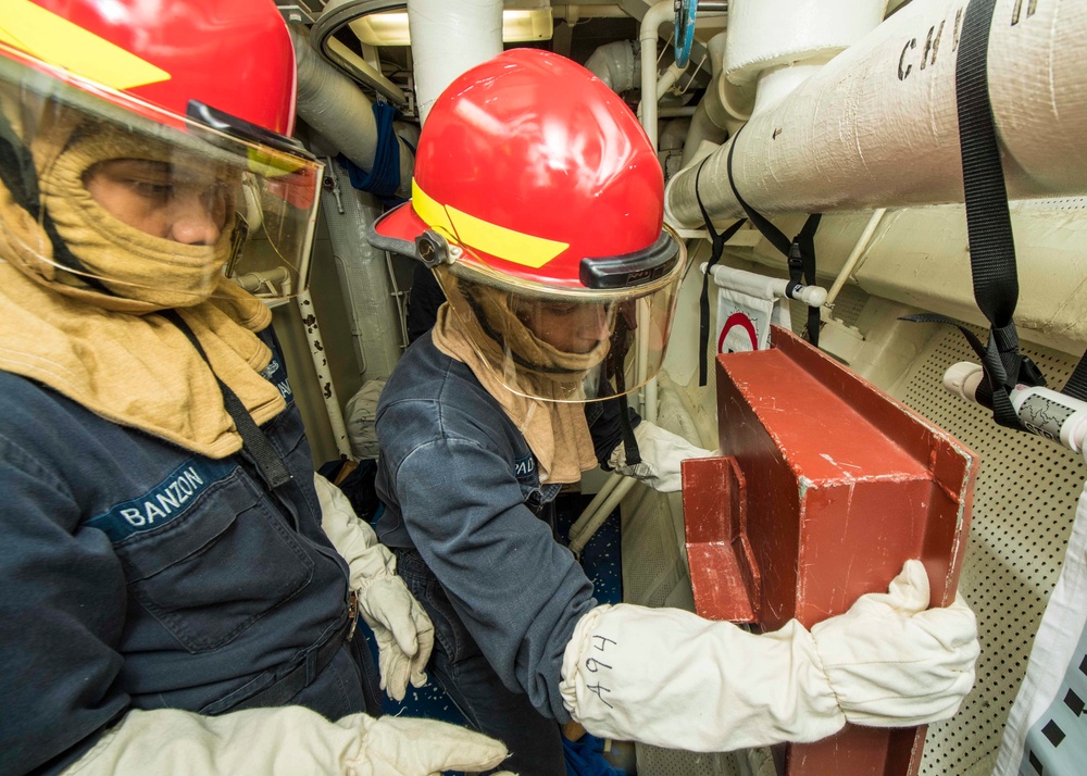 USS Barry SHAREM Exercise