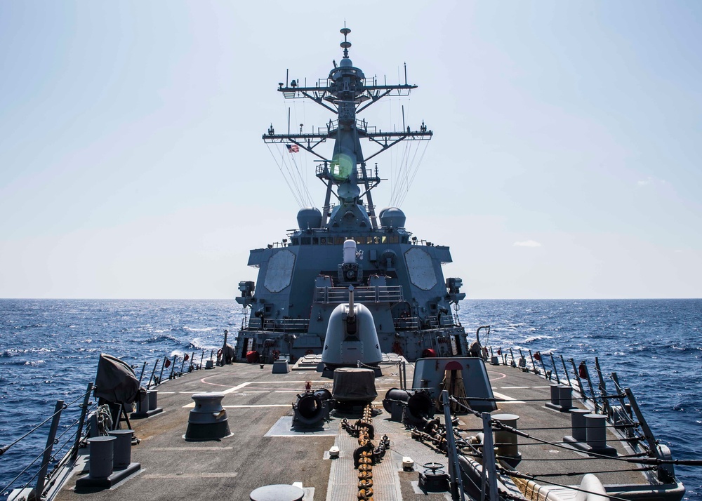 USS Barry Conducts Routine Patrol