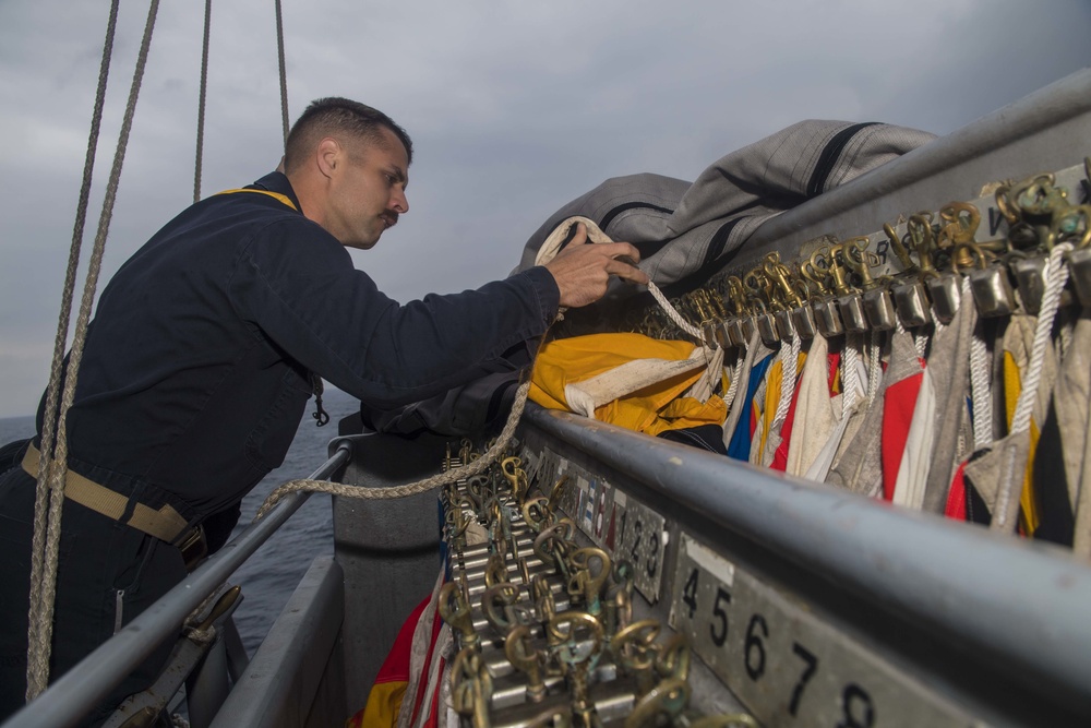 USS Barry Conducts Routine Patrol